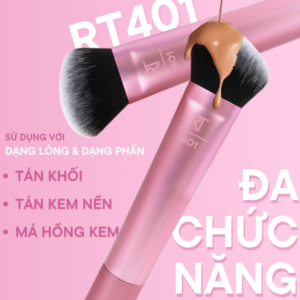  Cọ Tạo Khối RT REAL TECHNIQUES Sculpting Brush 01432